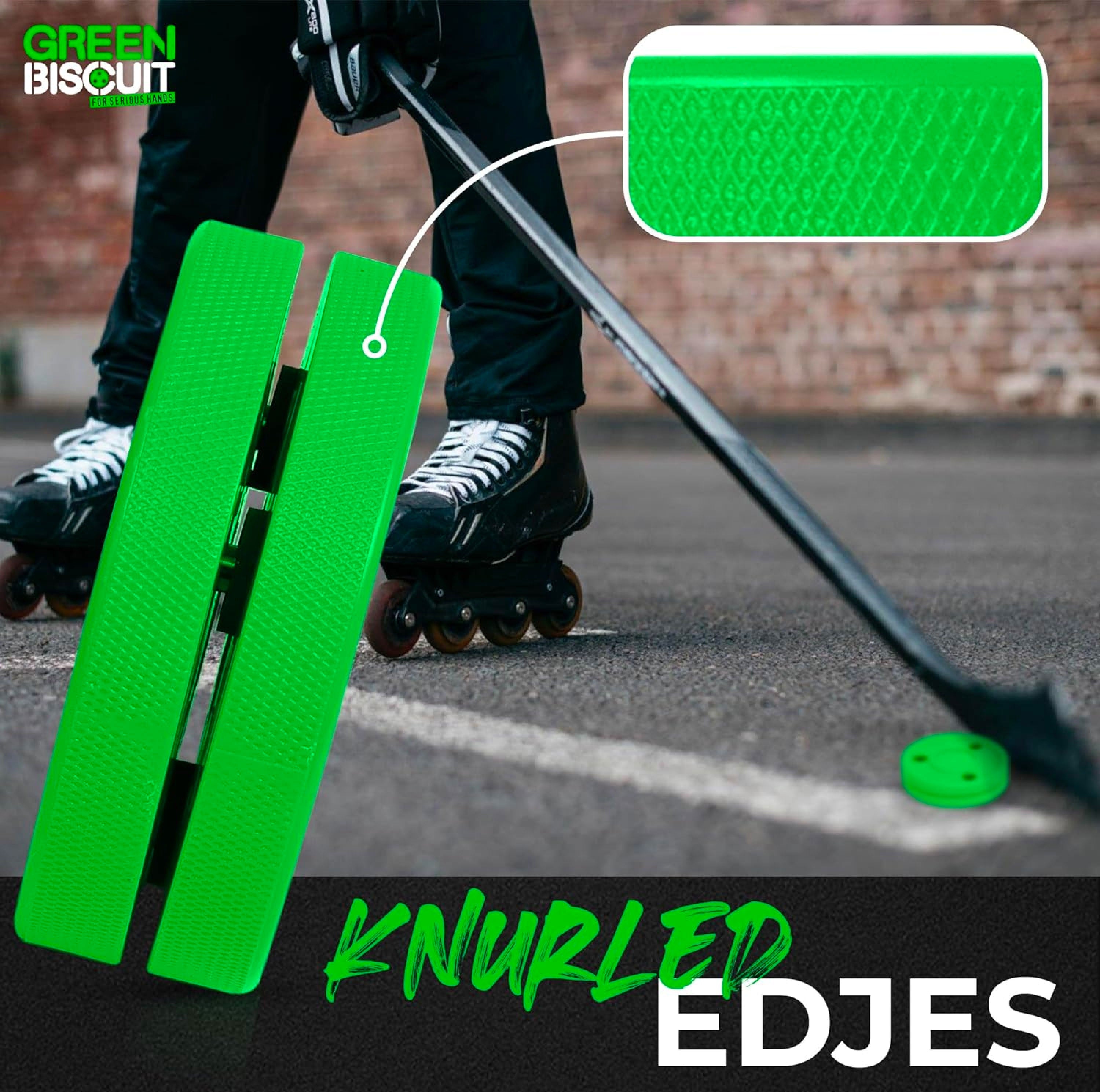 Green Biscuit Original Off-Ice Hockey Puck