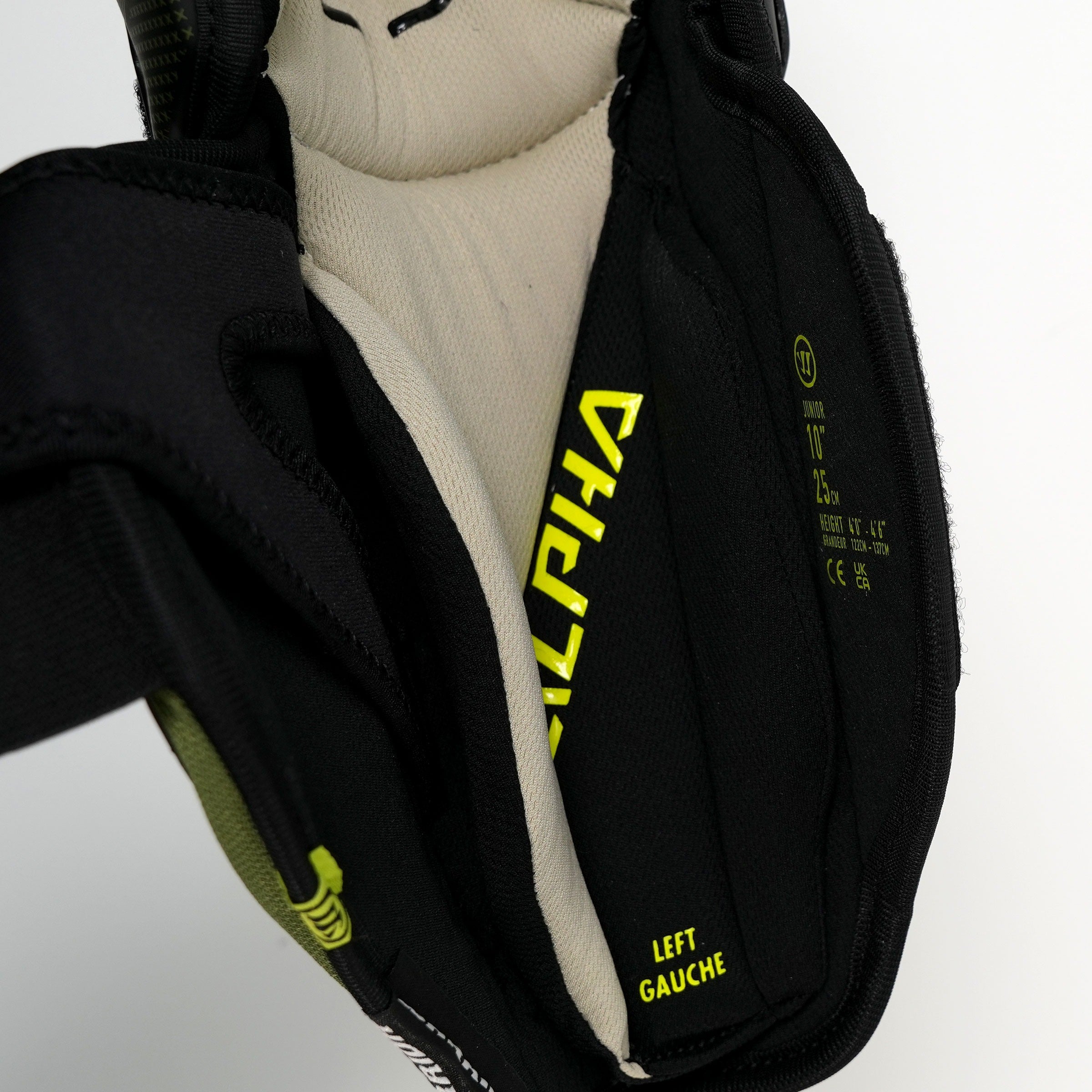 Warrior Alpha Pro Senior Ice Hockey Shin Guards