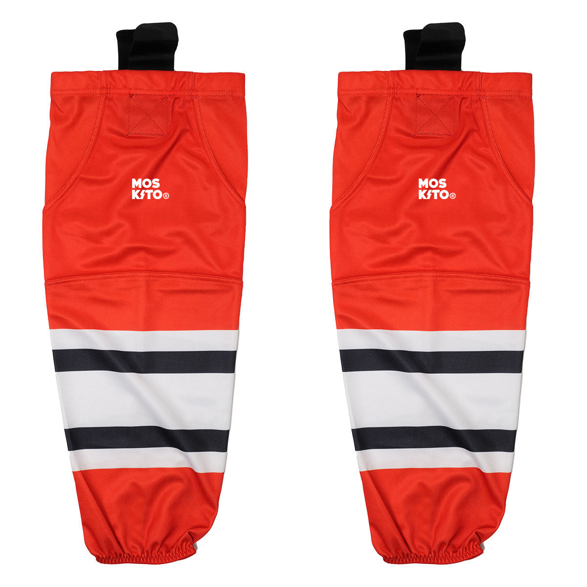 MOSKITO Ice Hockey SOCKS II RED/WHITE/BLACK