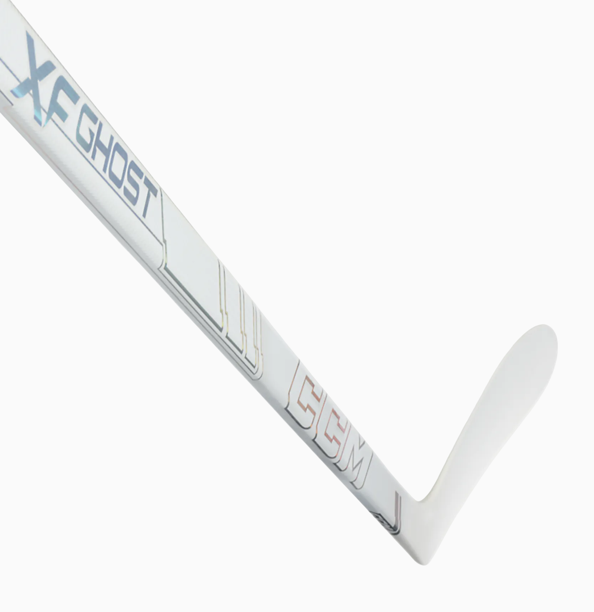 CCM XF GHOST White INT Stick 55, 65 Flex