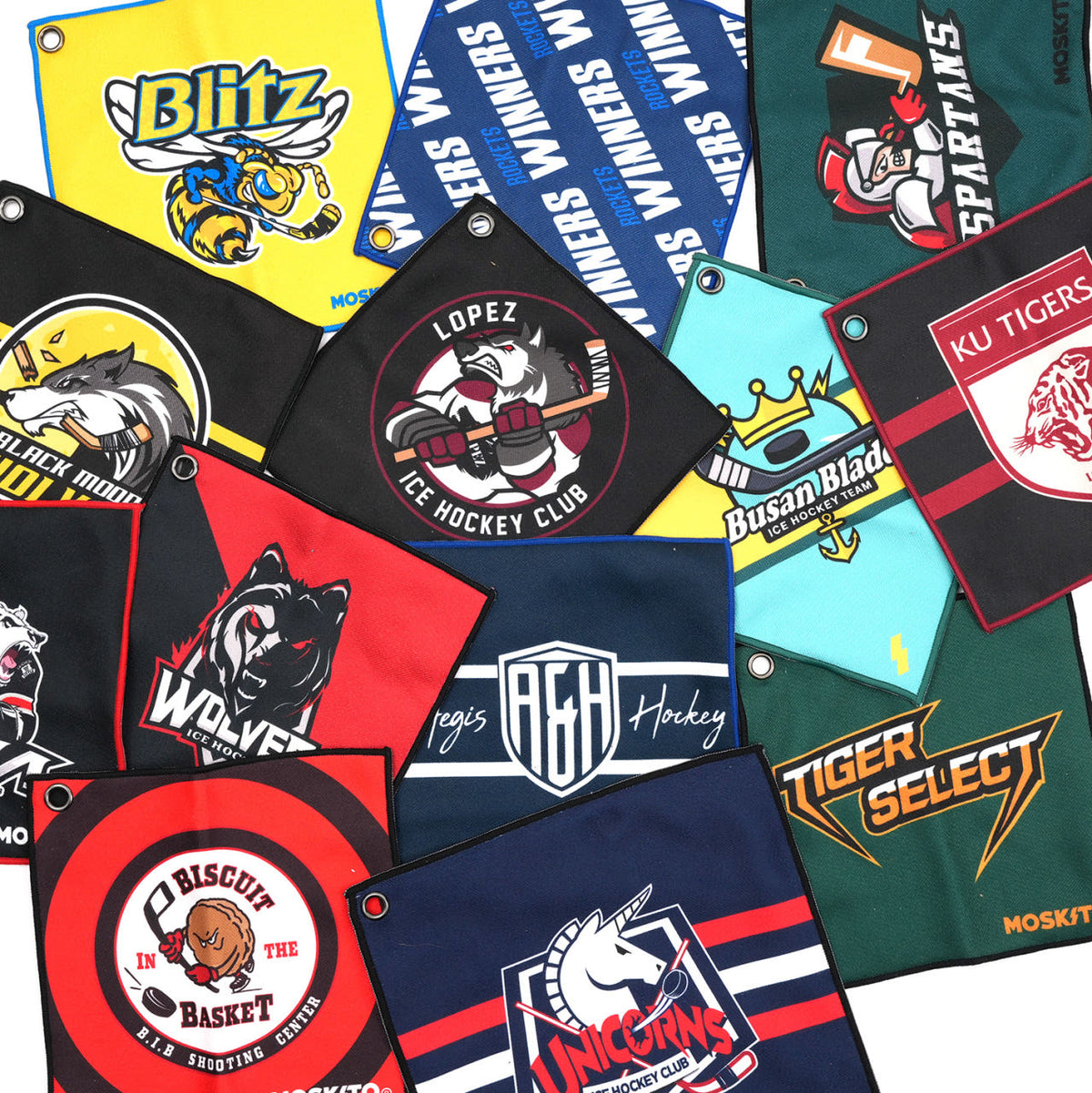 MOSKITO CUSTOM Ice Hockey Skate Blade Towel
