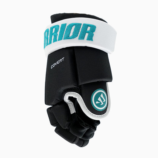 Warrior Covert Custom Youth Ice Hockey Gloves Black/White